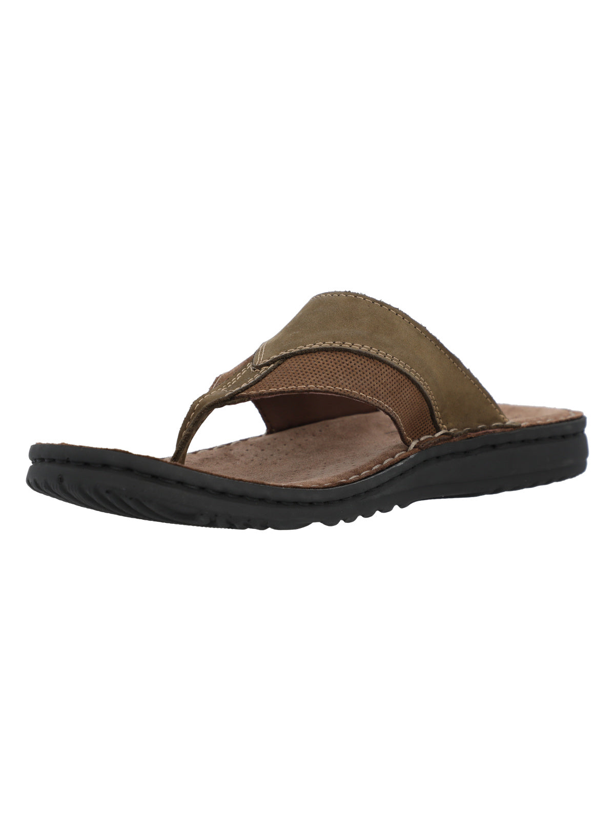 Sandalia Cuero Hombre Curt Café Claro Rockford
