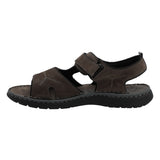 Sandalia Cuero Hombre Nico Gris Rockford