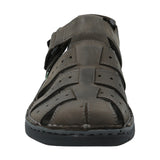 Sandalia Cuero Hombre Riqui Gris Rockford