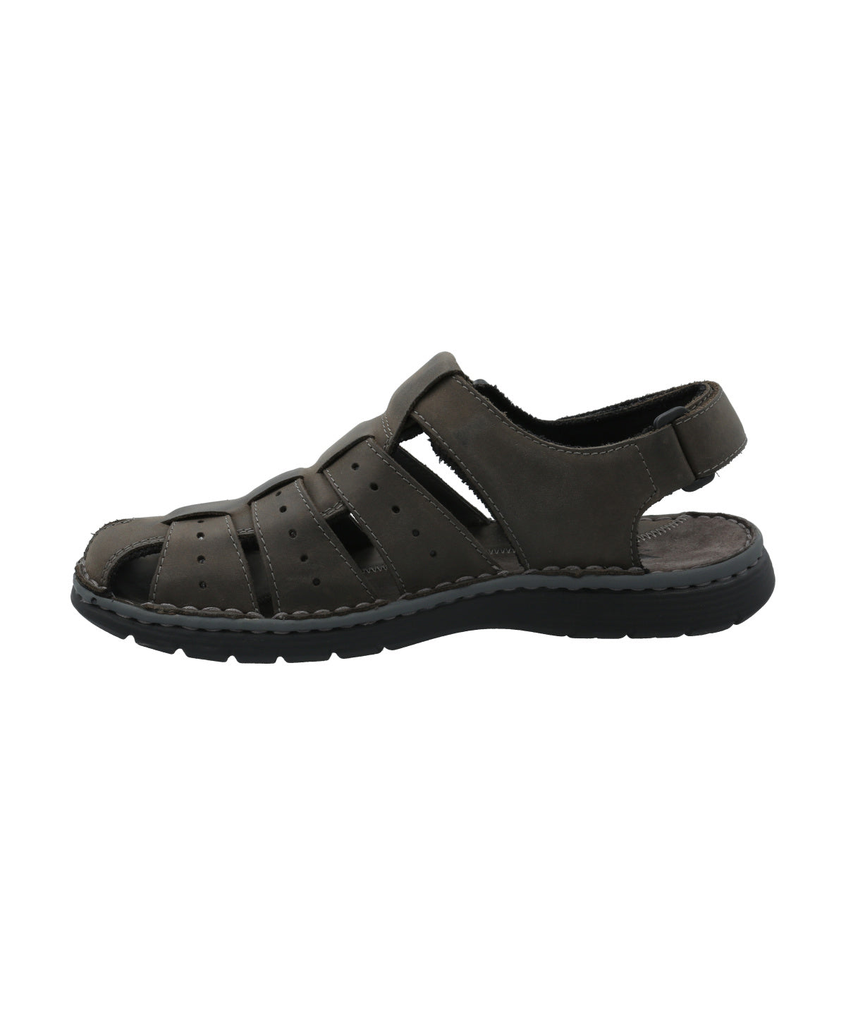 Sandalia Cuero Hombre Riqui Gris Rockford