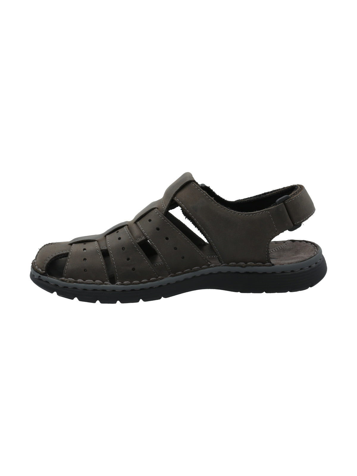 Sandalia Cuero Hombre Riqui Gris Rockford