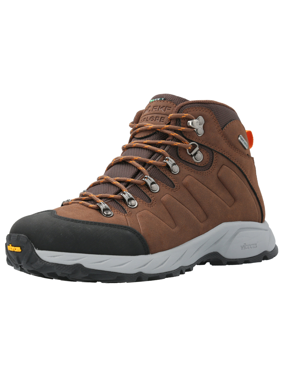 Botín Cuero Hombre Adem Café Rockford