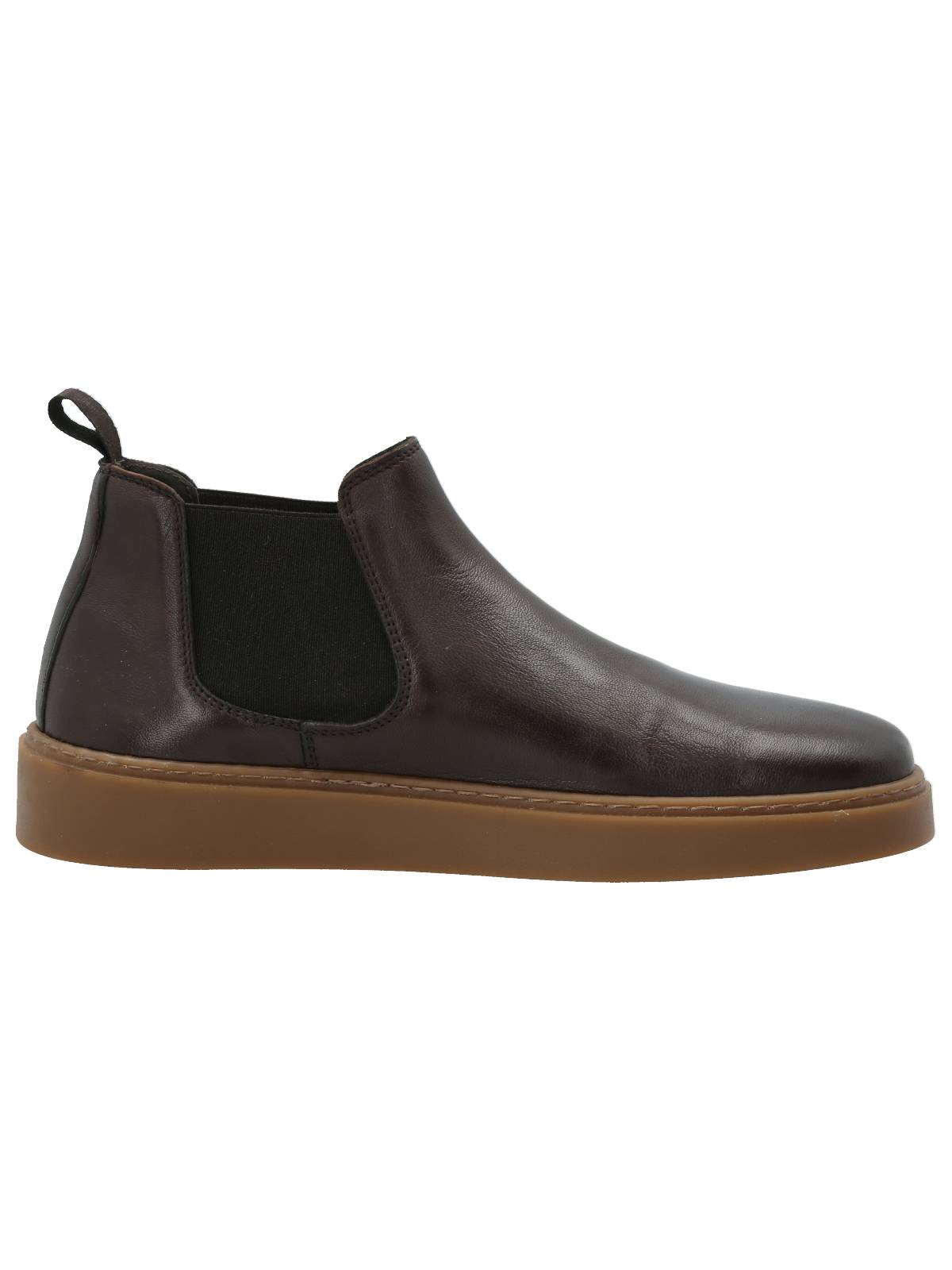 Botín Cuero Hombre Giove Café Rockford