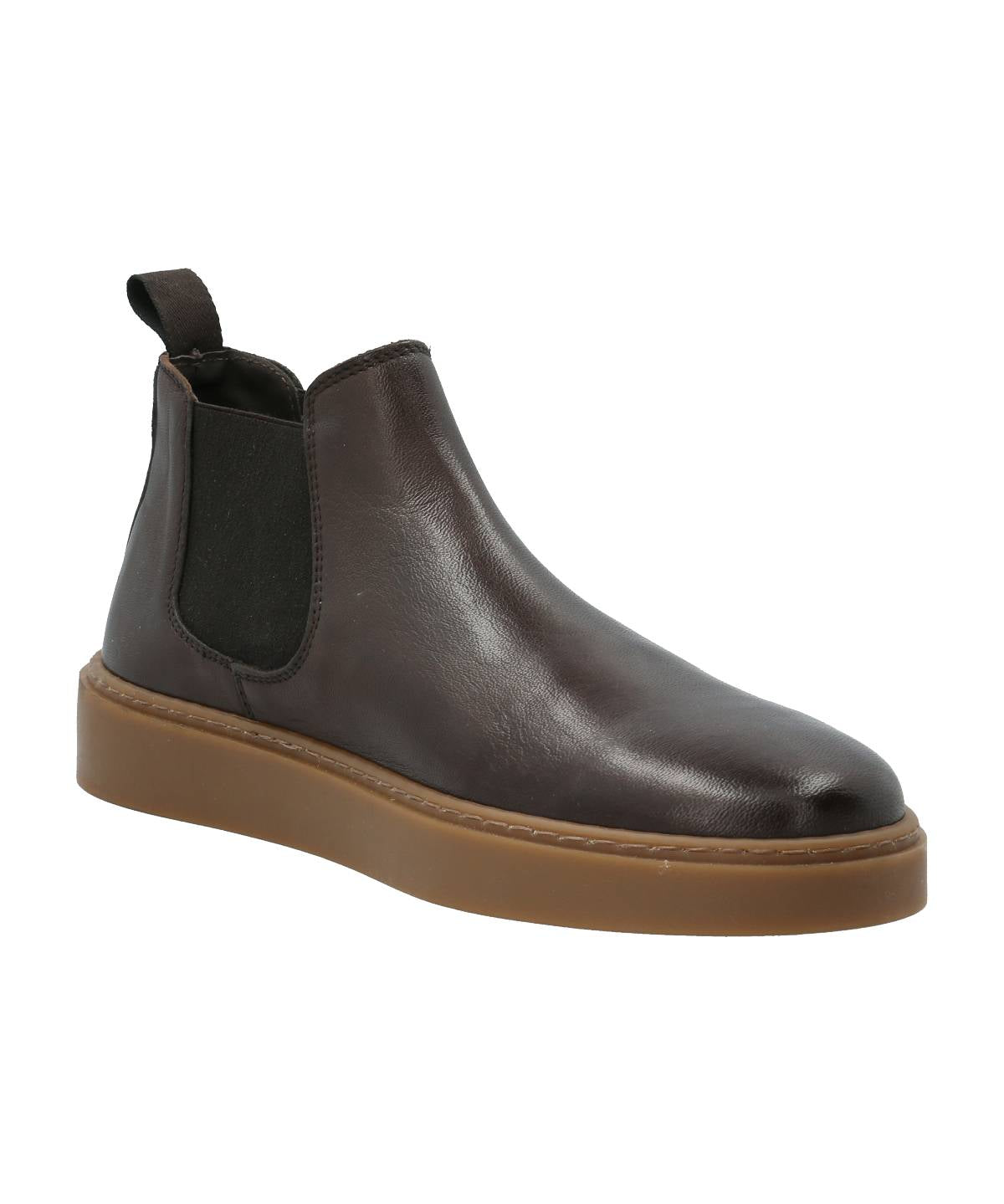 Botín Cuero Hombre Giove Café Rockford