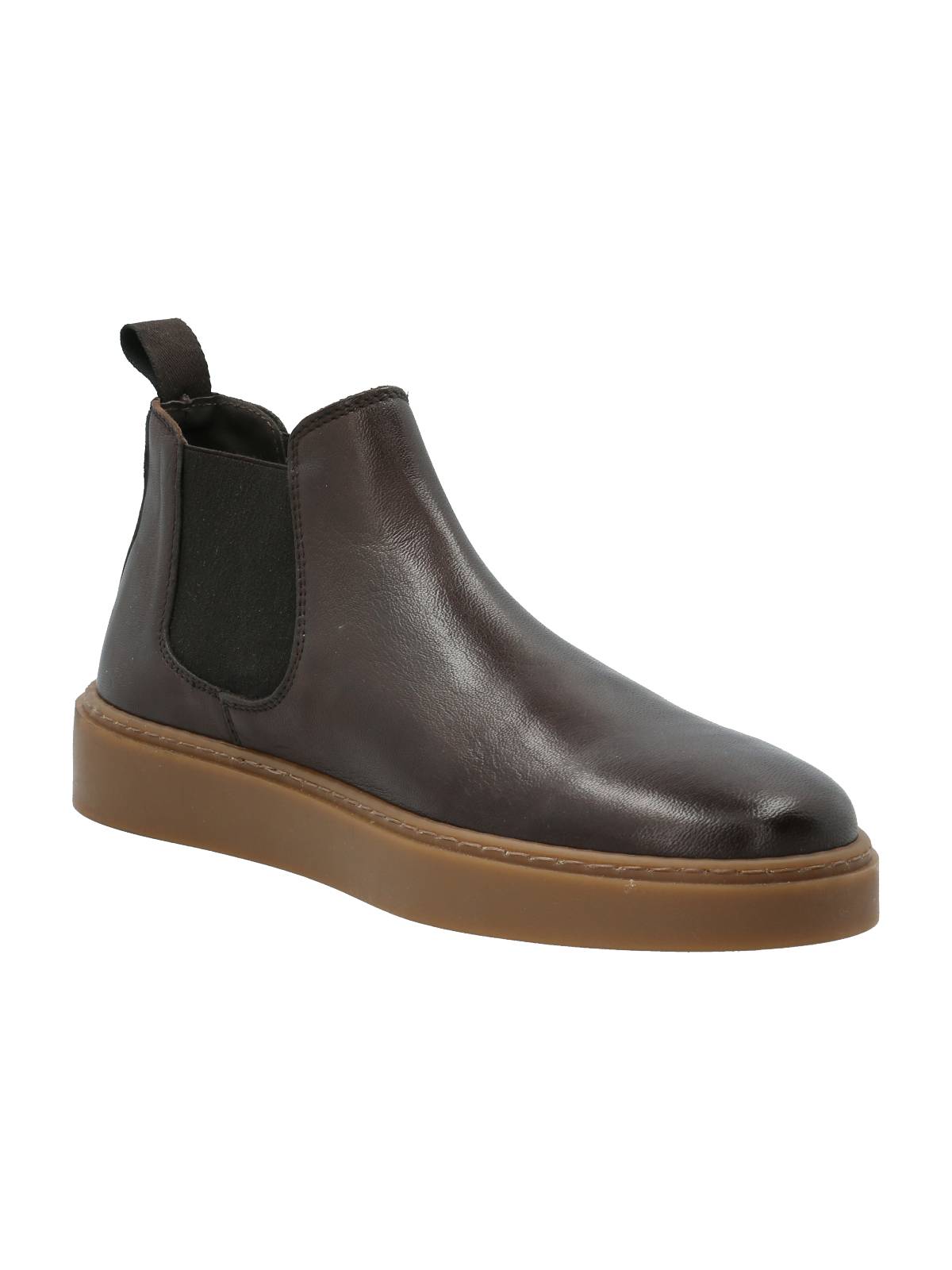 Botín Cuero Hombre Giove Café Rockford