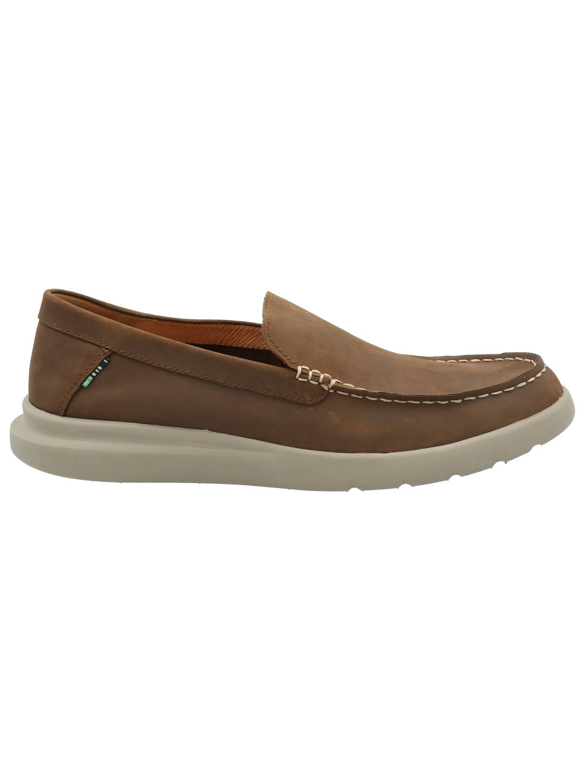 Slip On Cuero Hombre Anuar Café Rockford