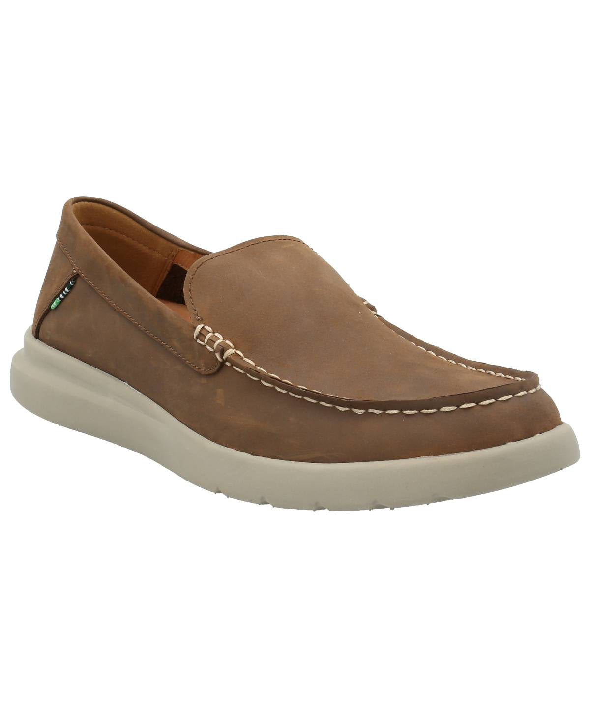 Slip On Cuero Hombre Anuar Café Rockford
