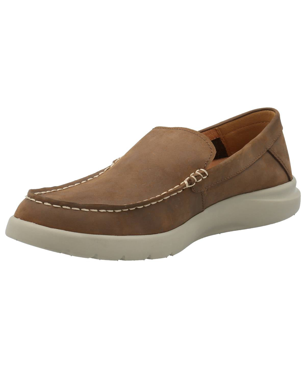 Slip On Cuero Hombre Anuar Café Rockford