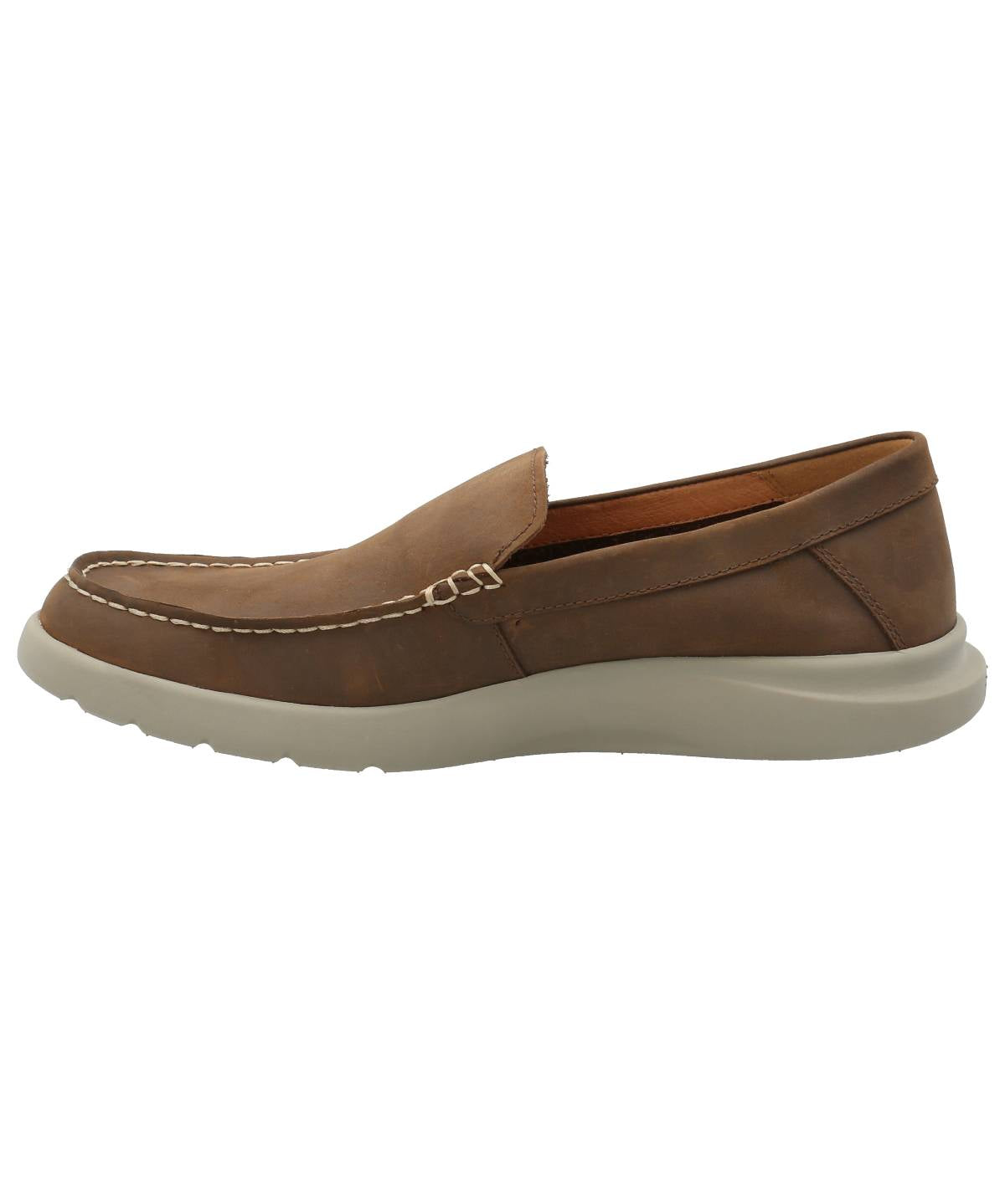 Slip On Cuero Hombre Anuar Café Rockford