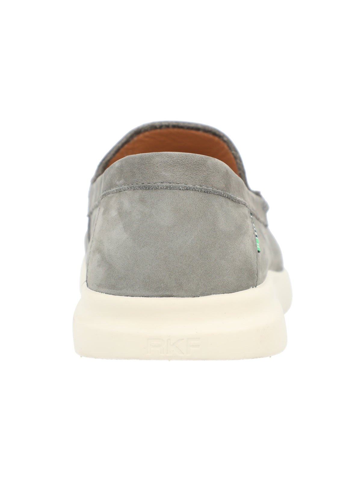 Mocasín Cuero Hombre Anuar Gris Rockford