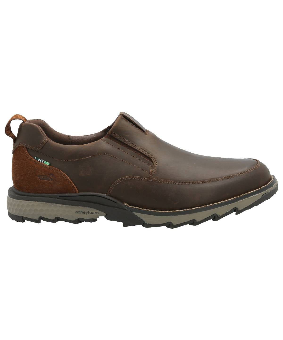 Slip On Cuero Hombre Nelie Café Rockford
