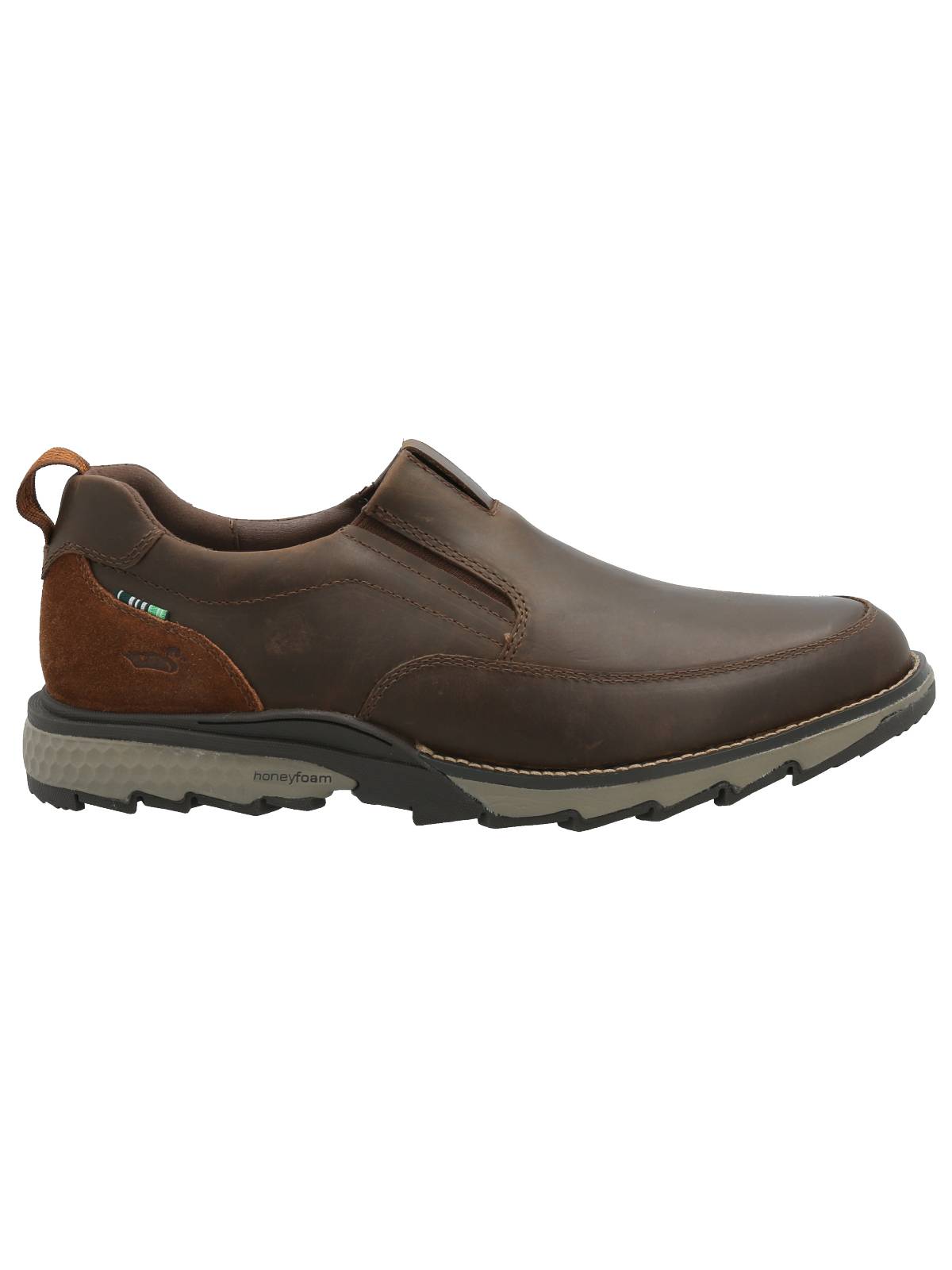 Slip On Cuero Hombre Nelie Café Rockford