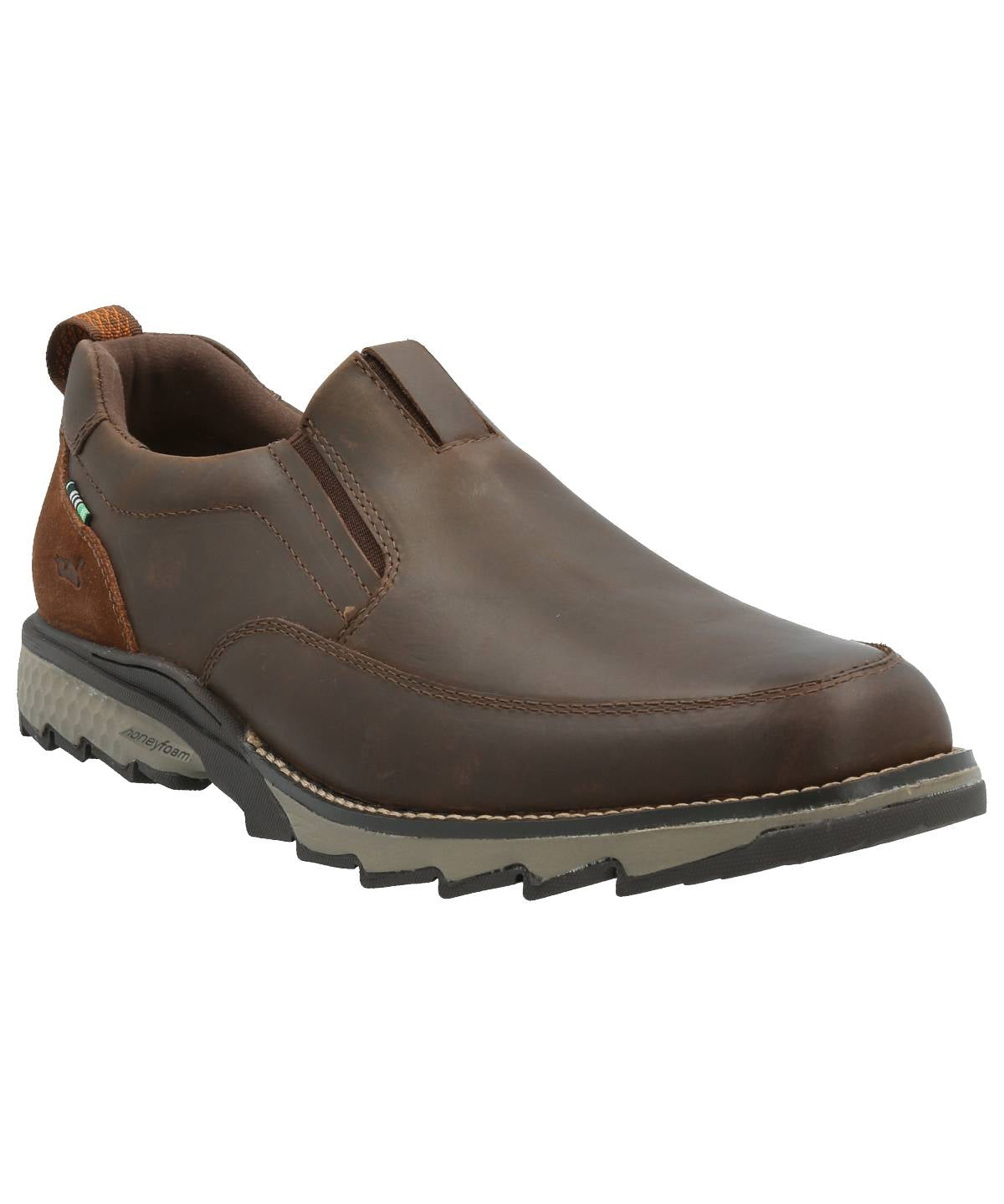 Slip On Cuero Hombre Nelie Café Rockford
