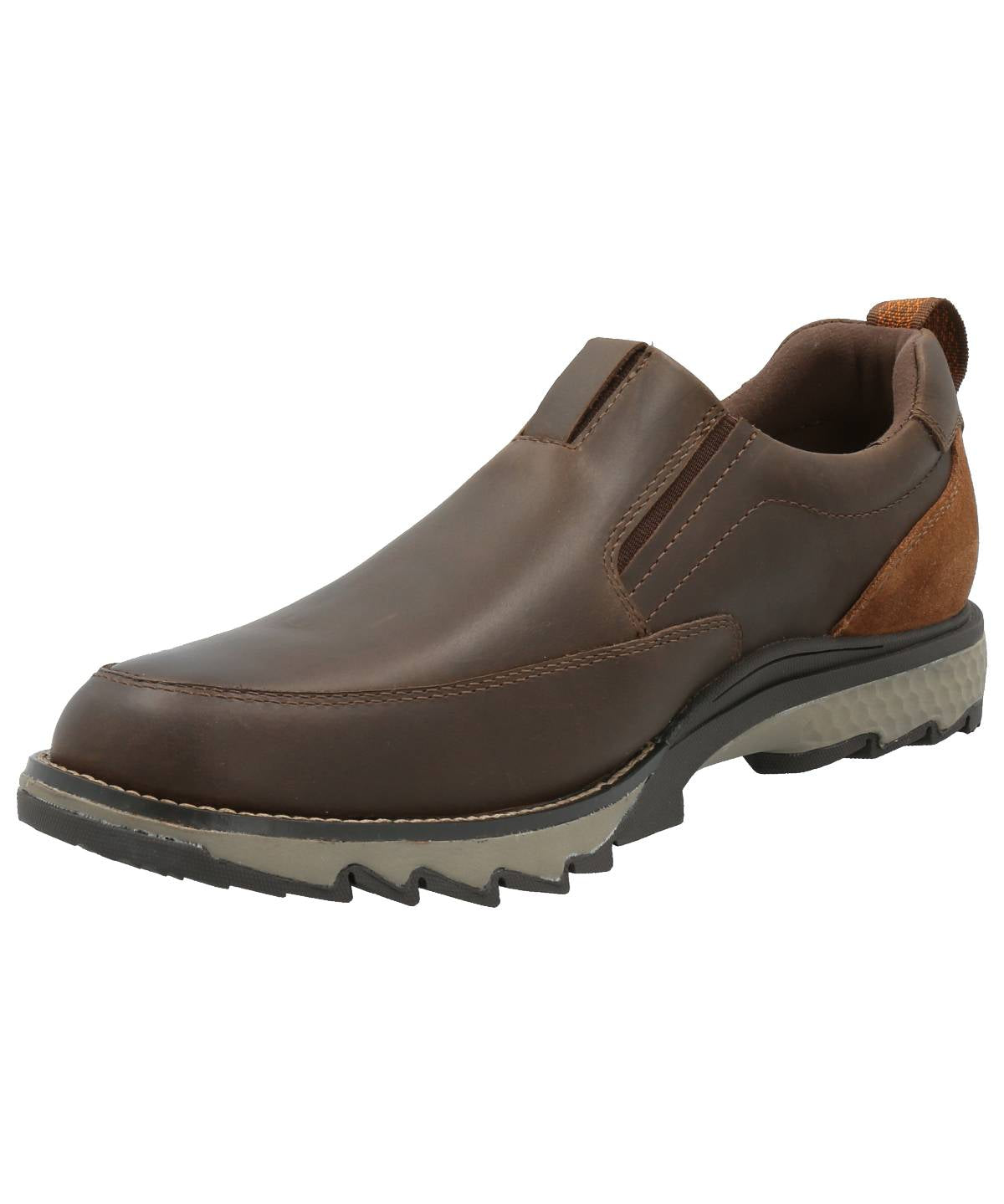 Slip On Cuero Hombre Nelie Café Rockford