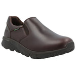 Slip On Cuero Hombre Vicudi Café Oscuro Rockford