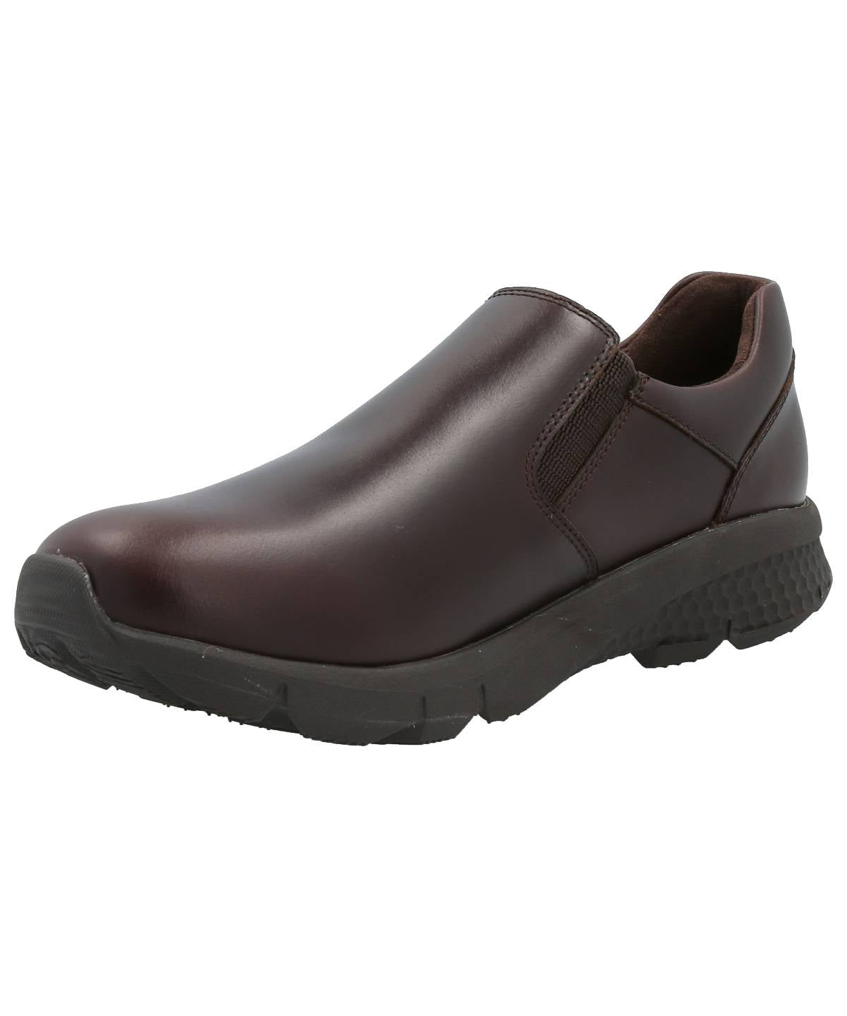 Slip On Cuero Hombre Vicudi Café Oscuro Rockford