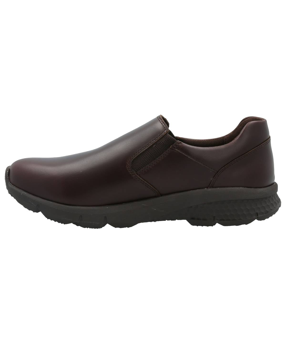 Slip On Cuero Hombre Vicudi Café Oscuro Rockford