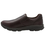 Slip On Cuero Hombre Vicudi Café Oscuro Rockford