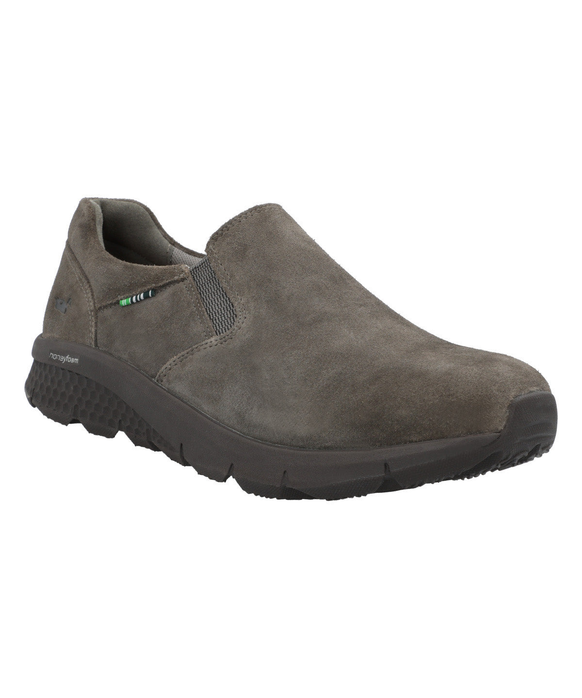 Slip On Cuero Hombre Vicudi Gris