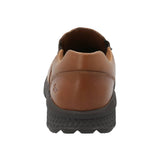 Slip On Cuero Hombre Vicudi Café Rockford