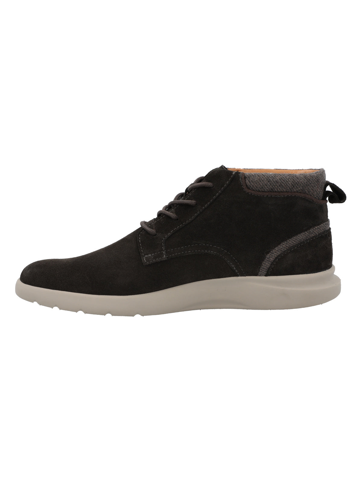 Botin Cuero Hombre Molik Gris