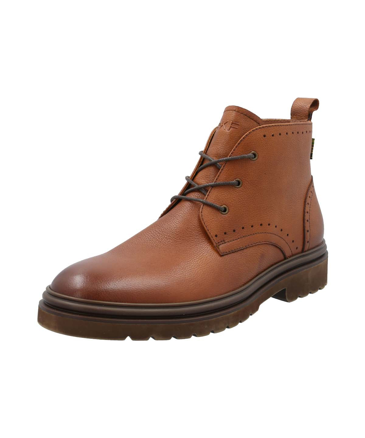 Botín Cuero Hombre Altron II Café Rockford