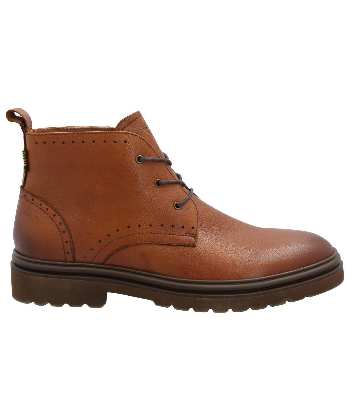 Botín Cuero Hombre Altron II Café Rockford