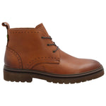 Botín Cuero Hombre Altron II Café Rockford