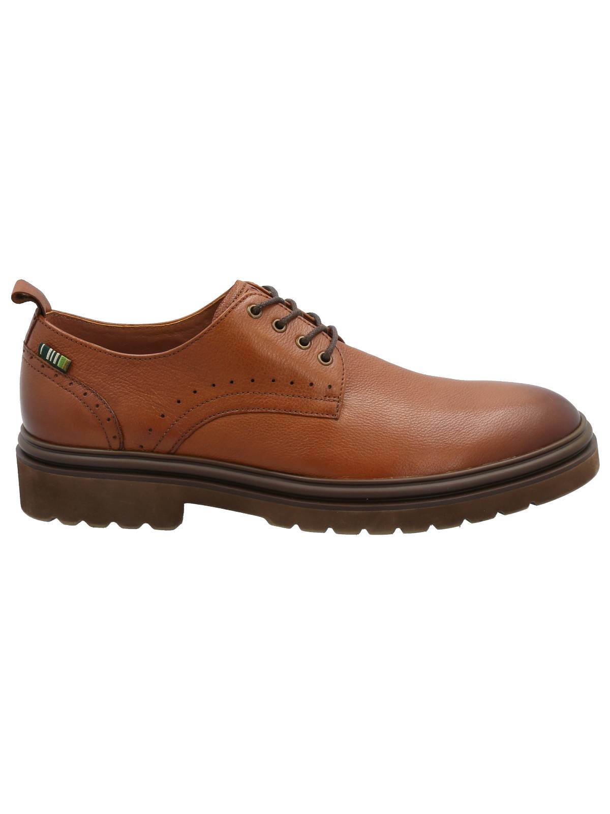 Zapato Cuero Hombre Alkun II Café Rockford