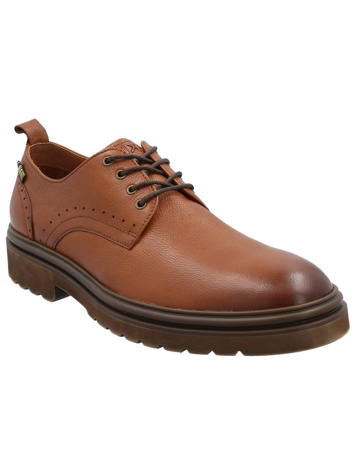 Zapato Cuero Hombre Alkun II Café Rockford