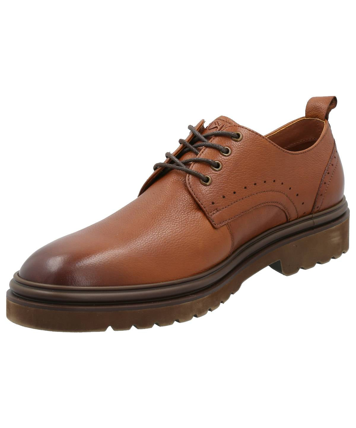 Zapato Cuero Hombre Alkun II Café Rockford