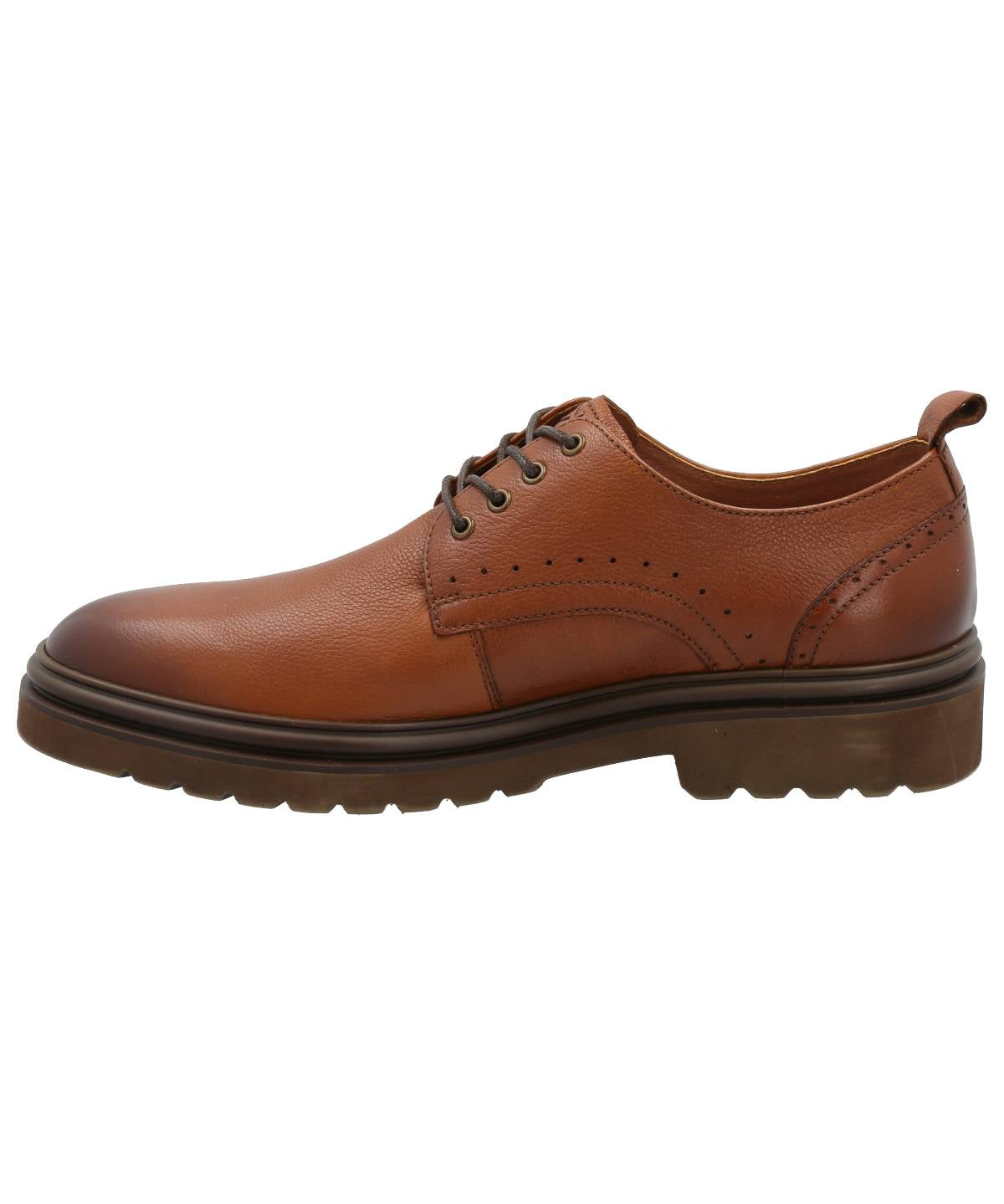 Zapato Cuero Hombre Alkun II Café Rockford