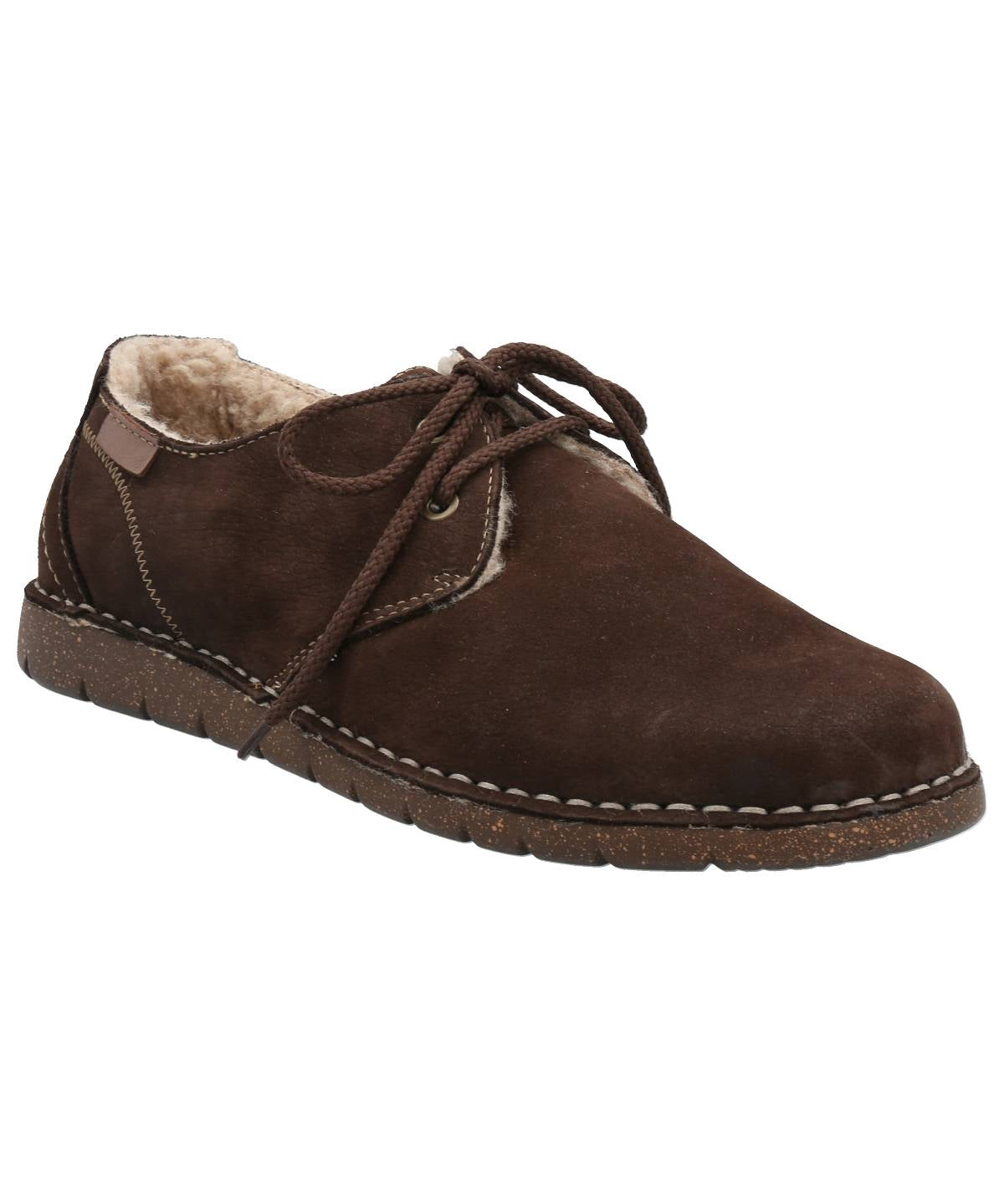 Zapato Cuero Hombre Luka Café Rockford