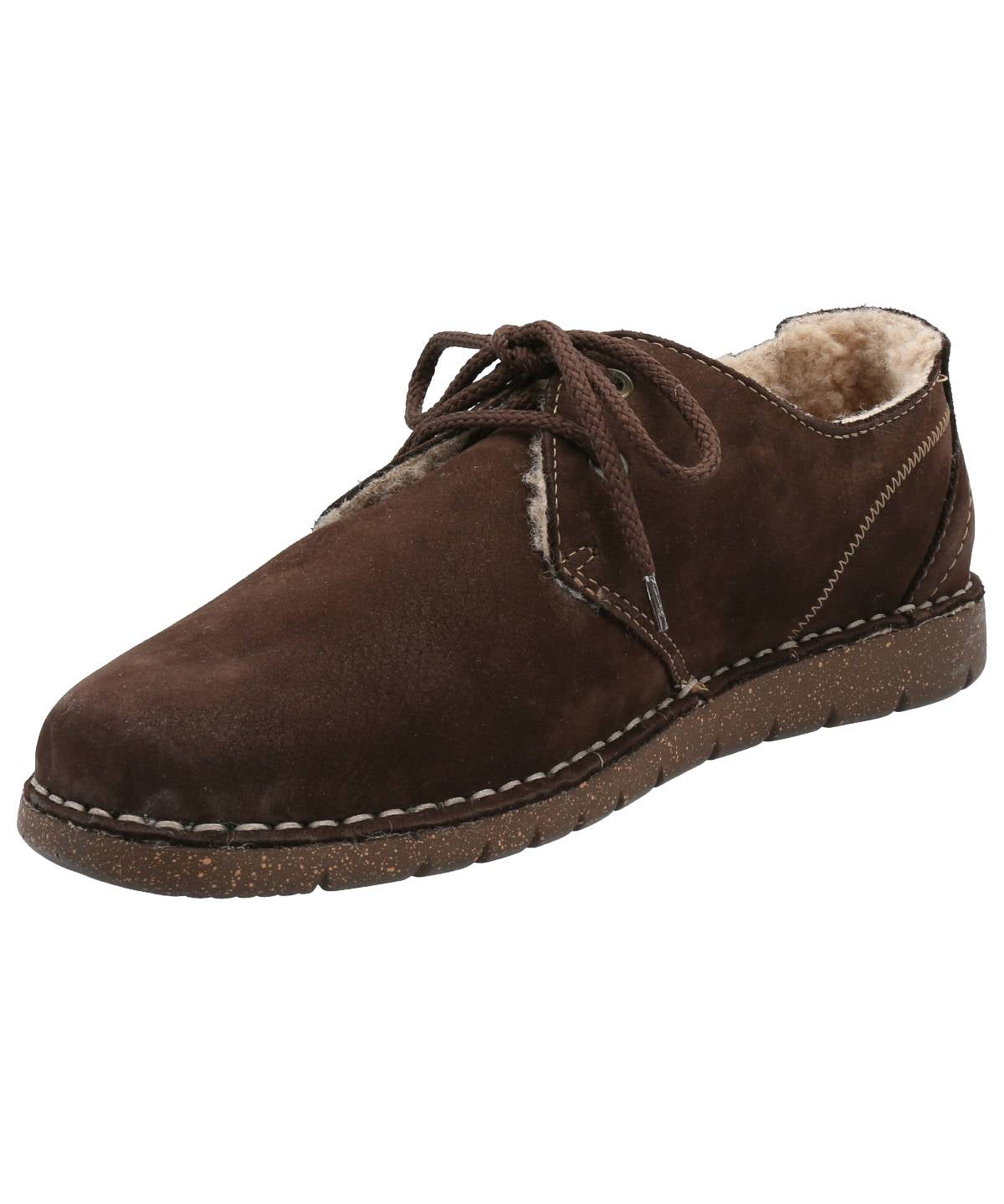 Zapato Cuero Hombre Luka Café Rockford