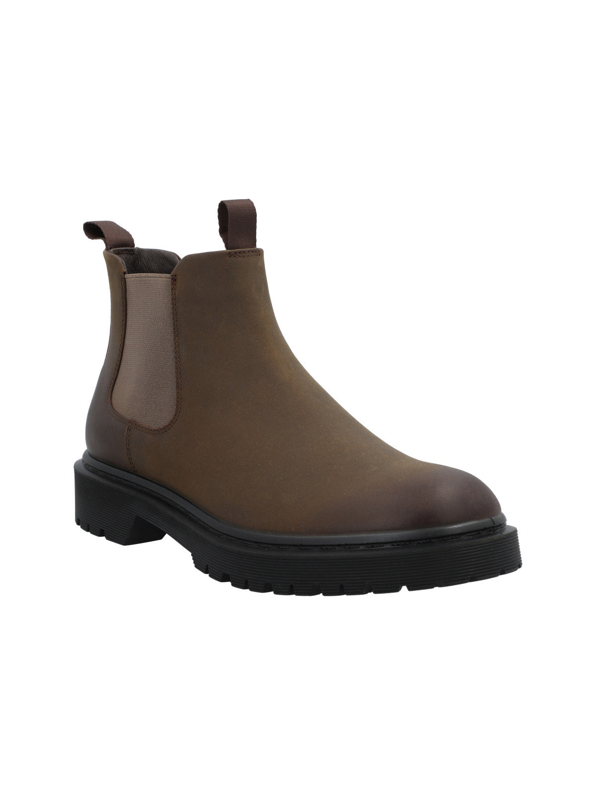 Botín Cuero Hombre Pulok Café Rockford