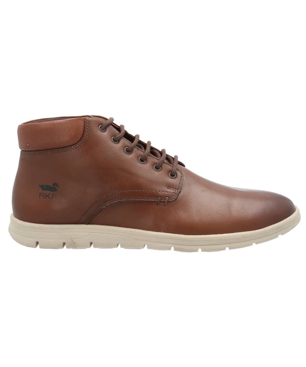 Botín Cuero Hombre Ayba Café Rockford