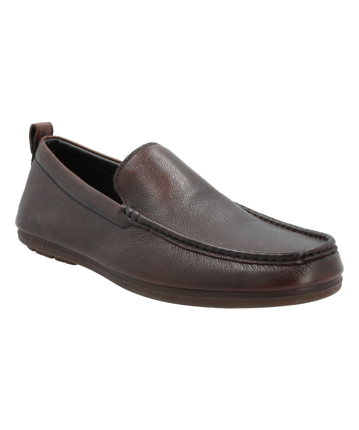 Mocasín Cuero Hombre Caiti Café Rockford