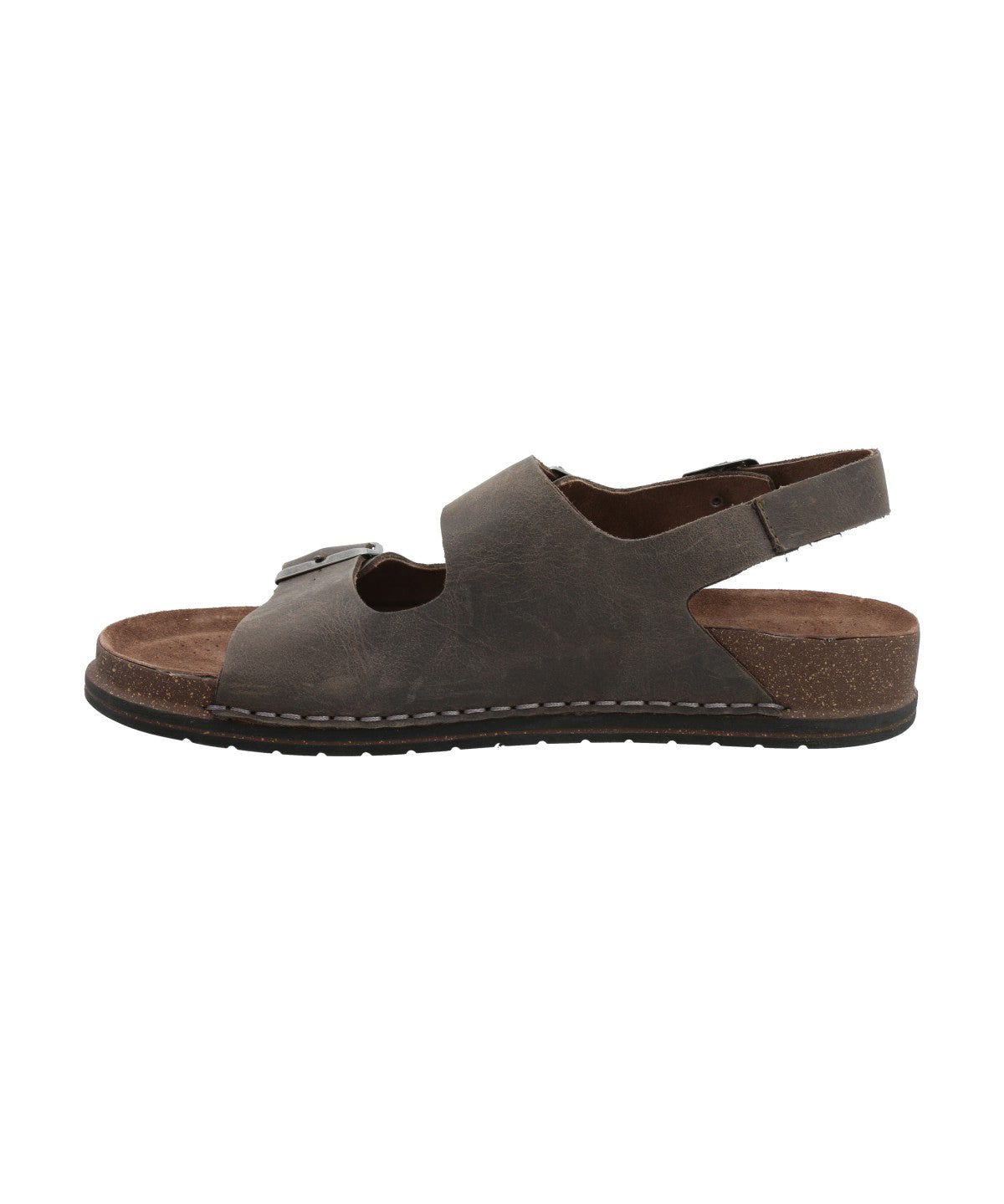 Sandalia Cuero Hombre Lile Gris Rockford
