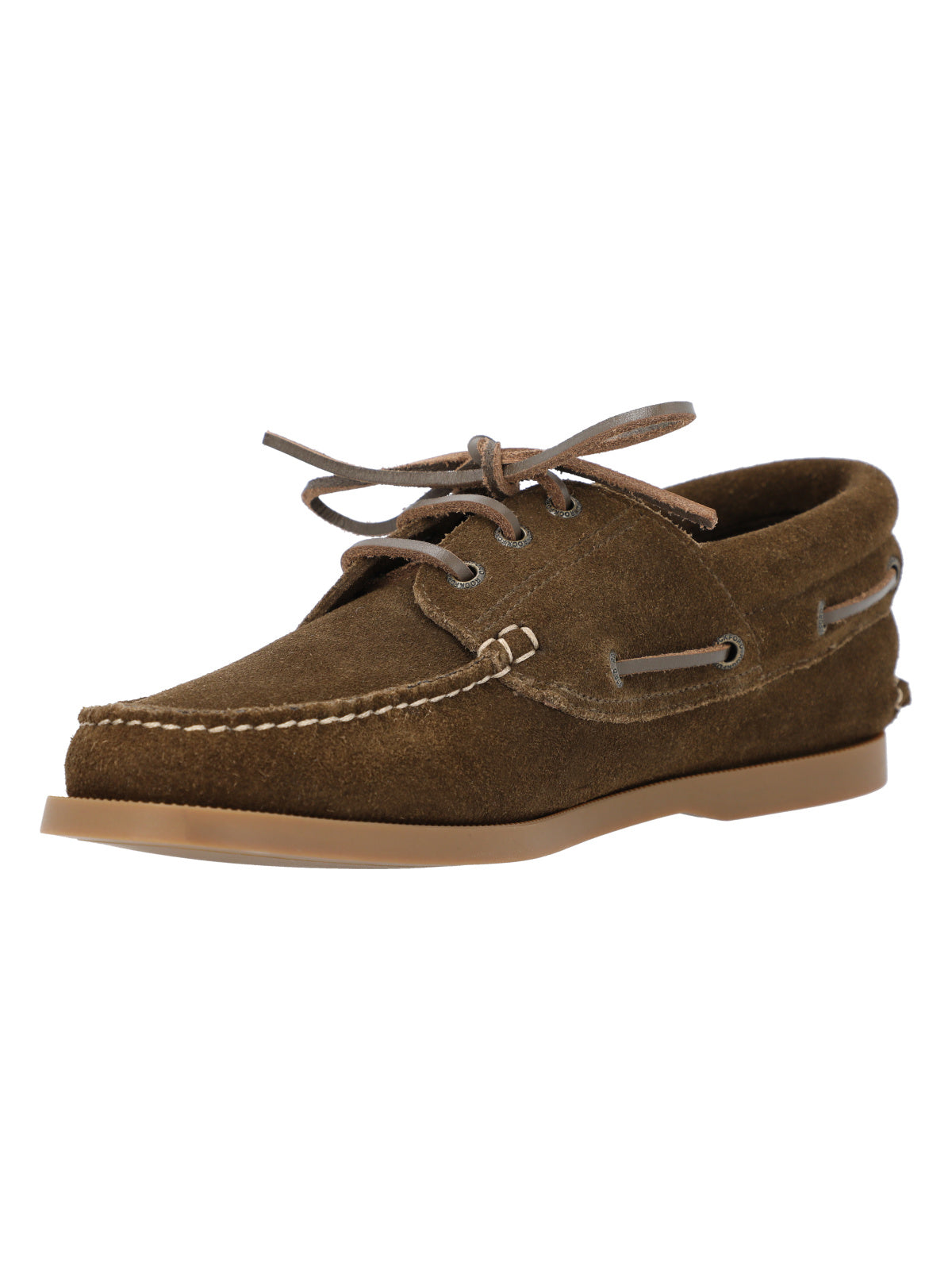 Zapato Cuero Hombre Boat Sider Oliva Rockford