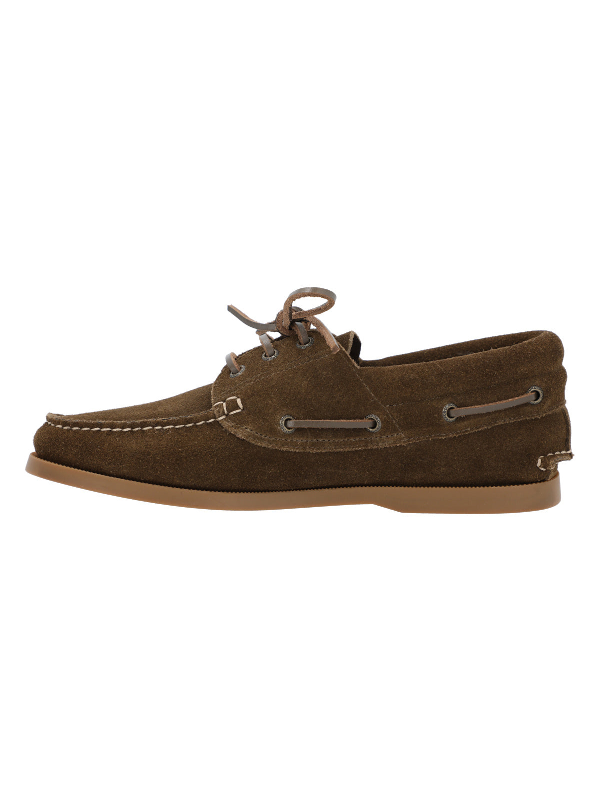 Zapato Cuero Hombre Boat Sider Oliva Rockford