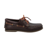 Zapato Cuero Hombre Boat Sider Café Rockford