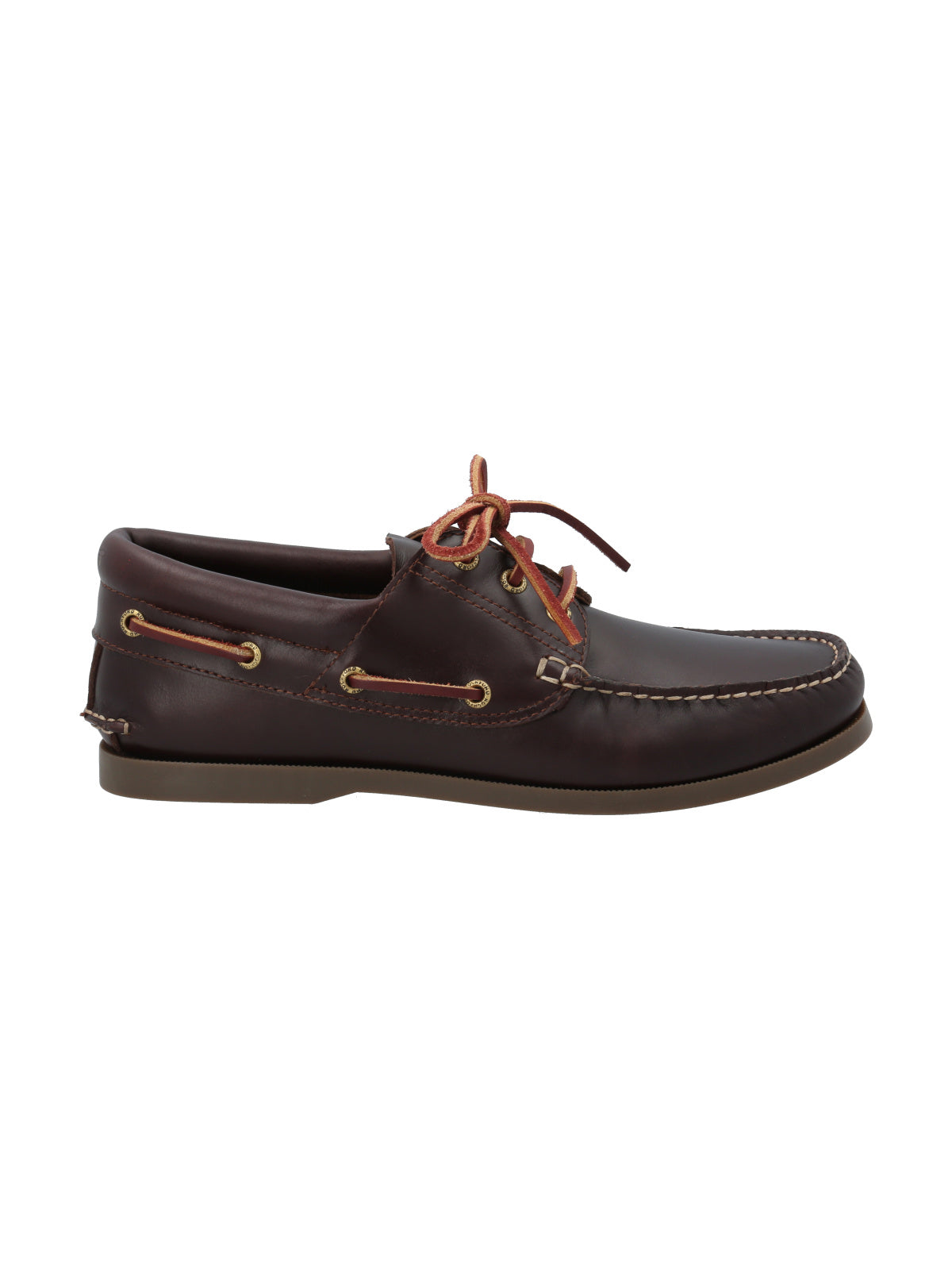 Zapato Cuero Hombre Boat Sider Café Rockford
