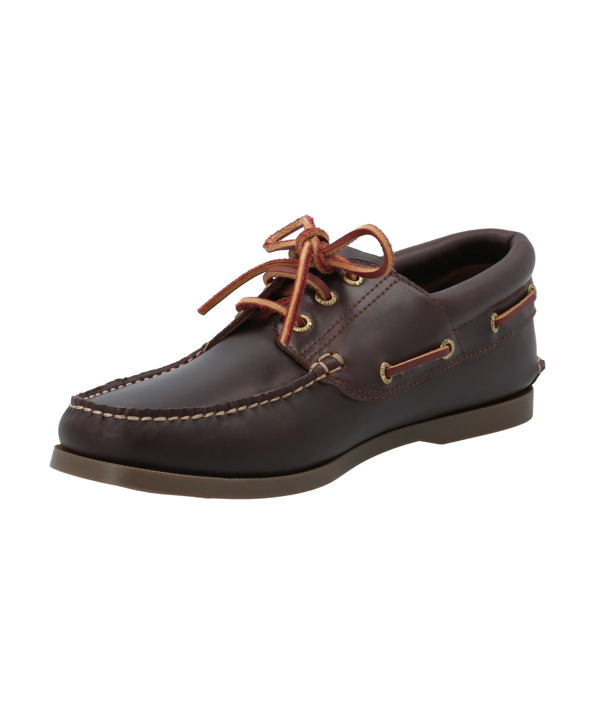 Zapato Cuero Hombre Boat Sider Café Rockford