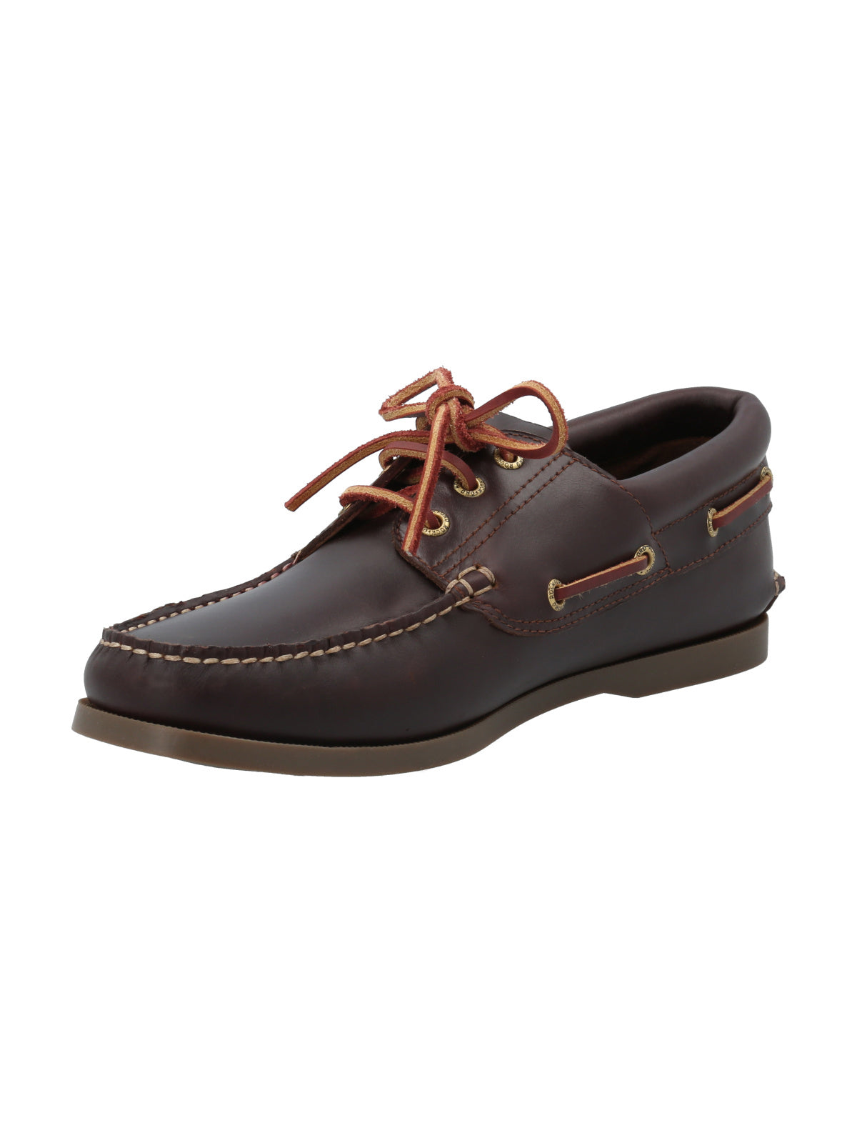 Zapato Cuero Hombre Boat Sider Café Rockford
