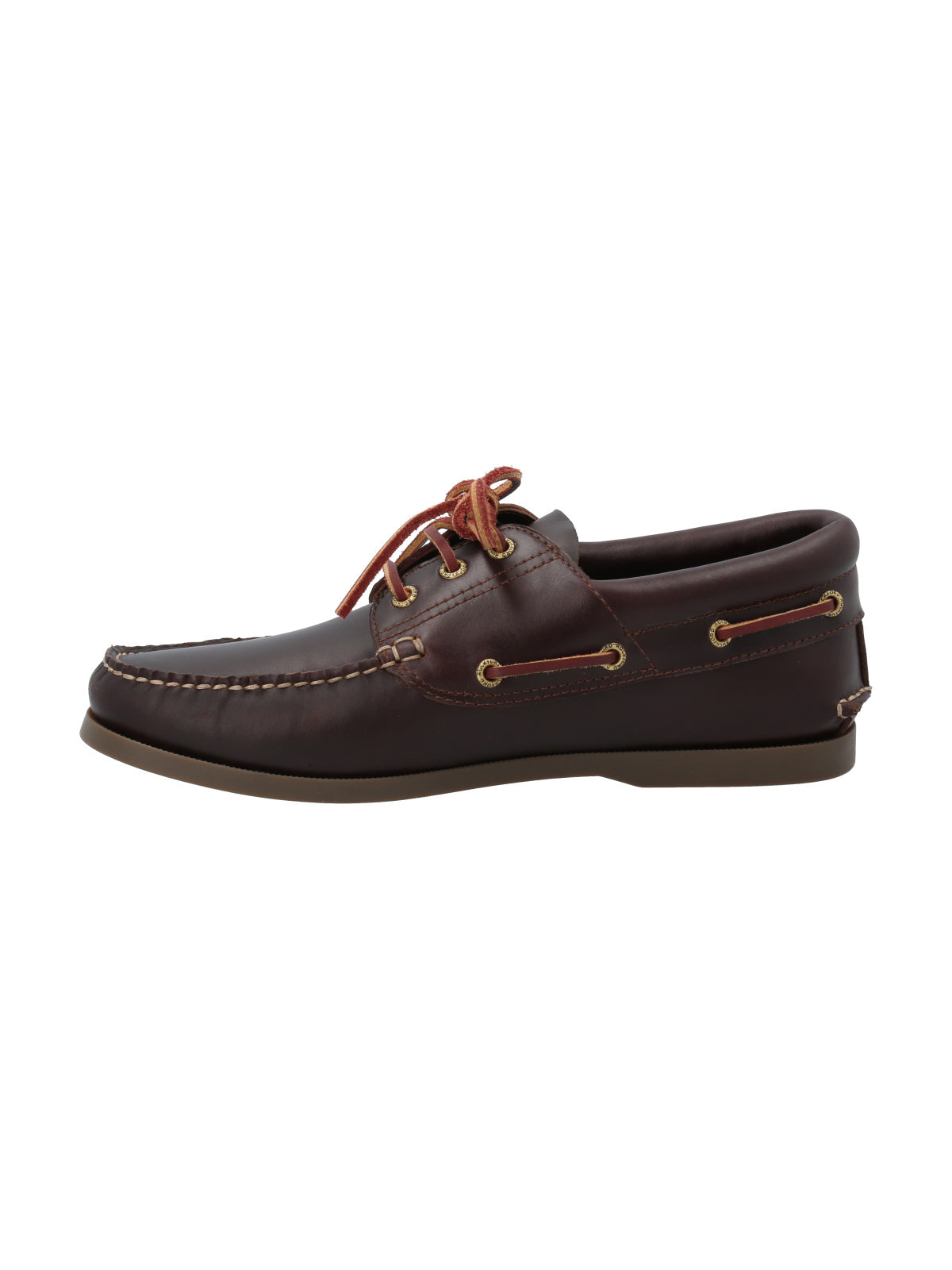 Zapato Cuero Hombre Boat Sider Café Rockford
