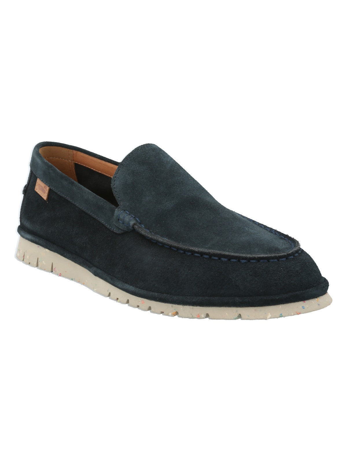 Mocasín Cuero Hombre Piastri Azul Rockford