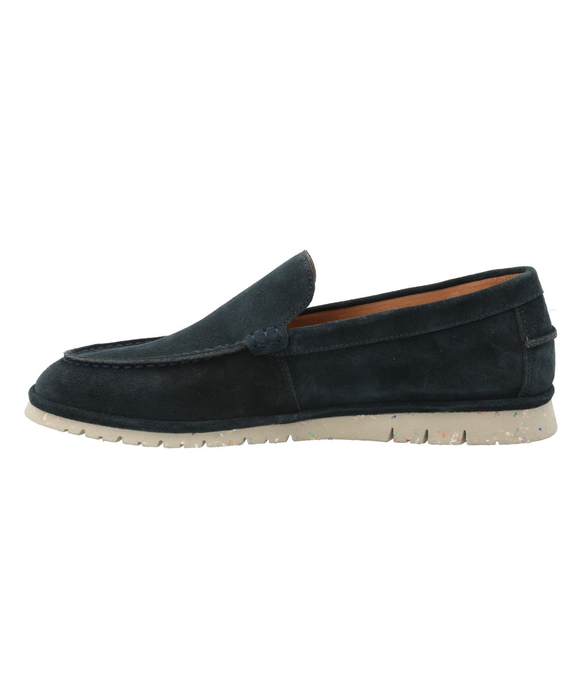 Mocasín Cuero Hombre Piastri Azul Rockford