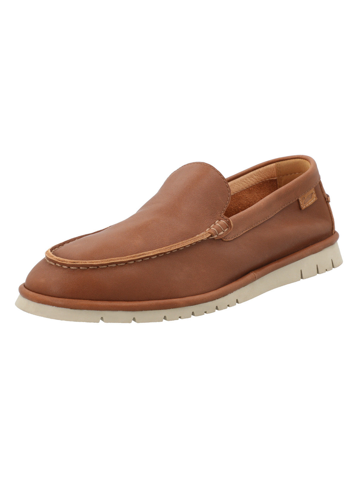 Mocasín Cuero Hombre Piastri Café Rockford