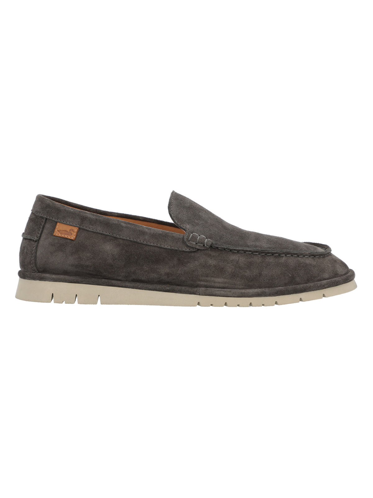 Mocasín Cuero Hombre Piastri Gris Rockford