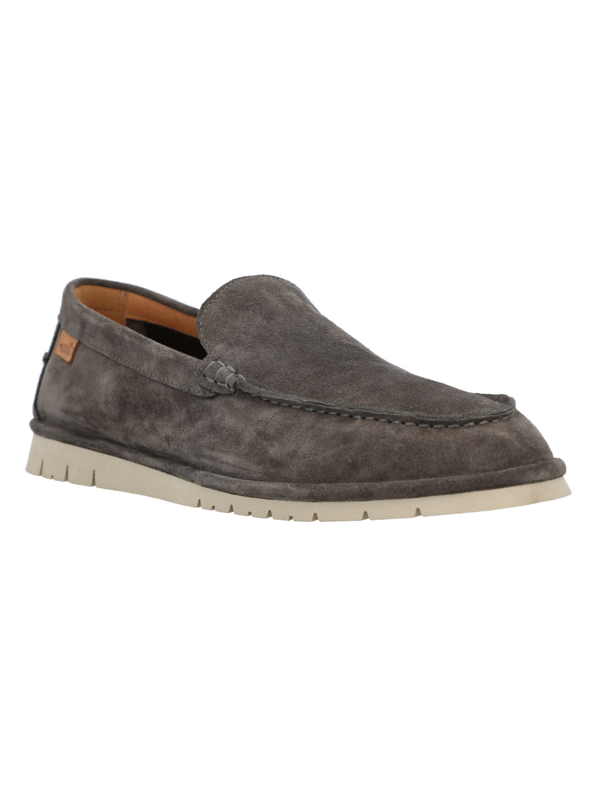 Mocasín Cuero Hombre Piastri Gris Rockford